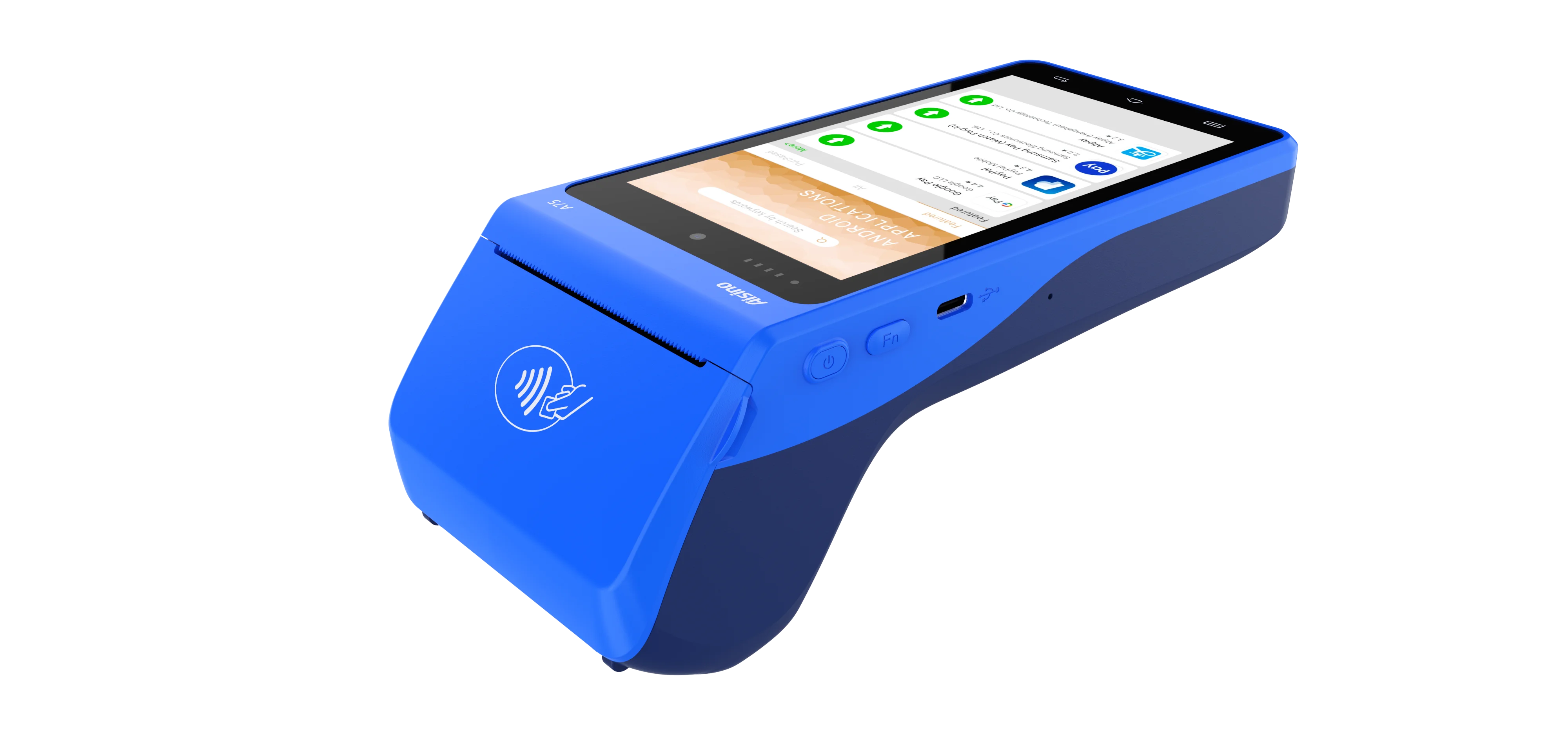 Handheld Android POS terminal all in one 4G Wifi todo en uno punto 