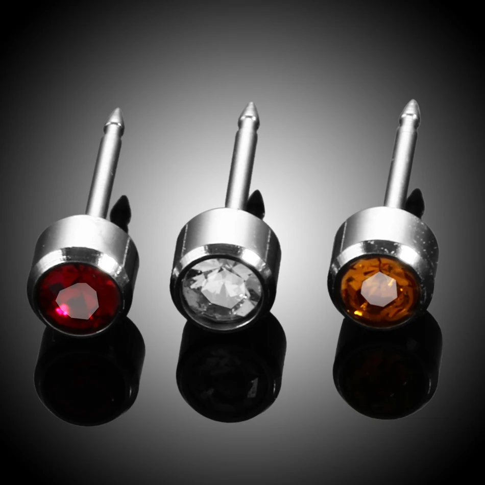 Pair Of Surgical Steel Presterilized Ear Stud Earrings 24k Gold Daith