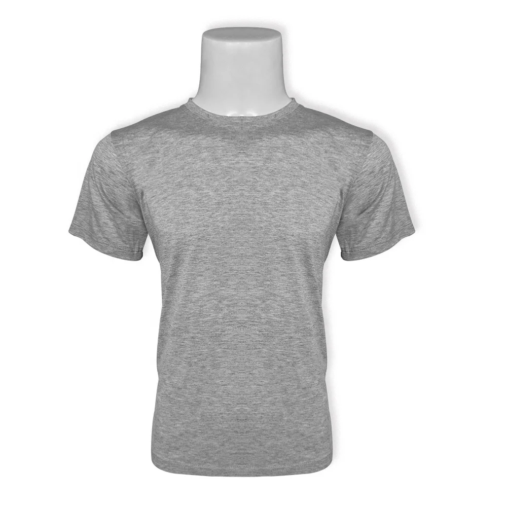 Sublimation Wholesale Oversize White And Bleached Polyester T Shirt Custom Printed Sublimation