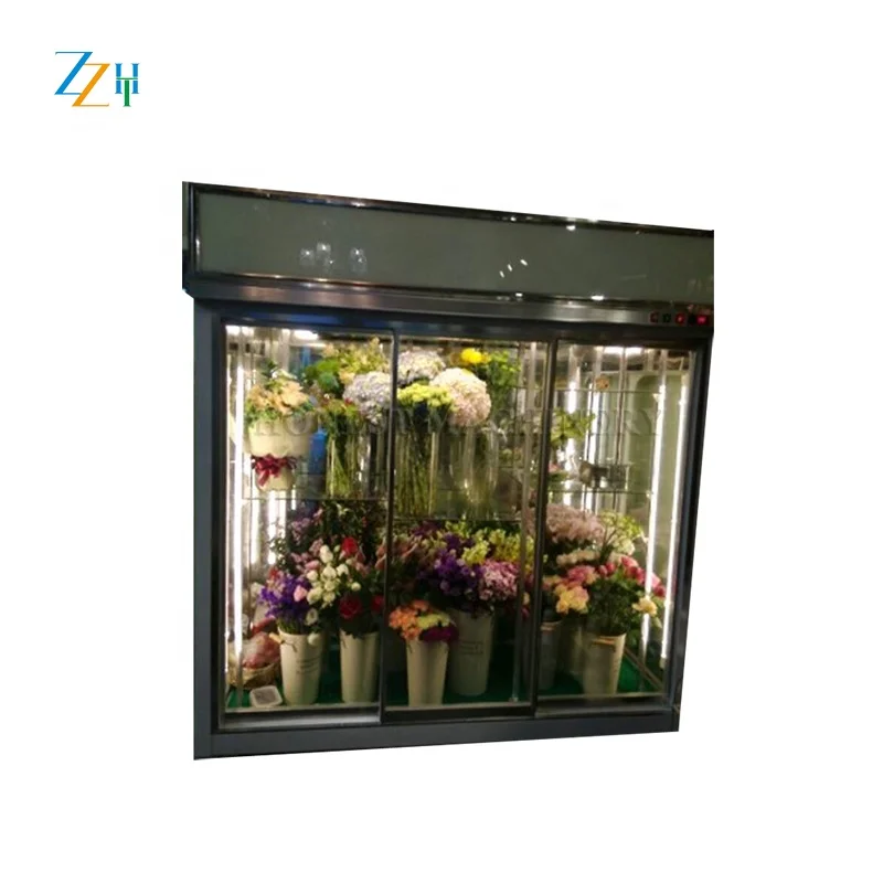 高品質冷蔵ショーケース/ショーケースキャビネット/工場価格の花用