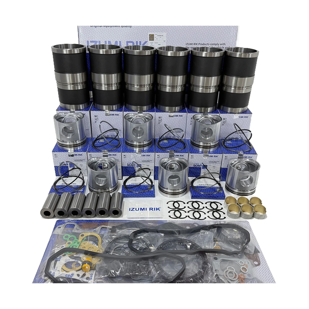 IZUMI RIK D8K D12 Overhaul Rebuild Kit with Overhaul Kit for Volvo Replacement Engine Parts