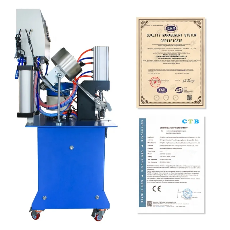 Fully Automatic Pneumatic Eyelet Punching Machine Grommet Attaching Machine