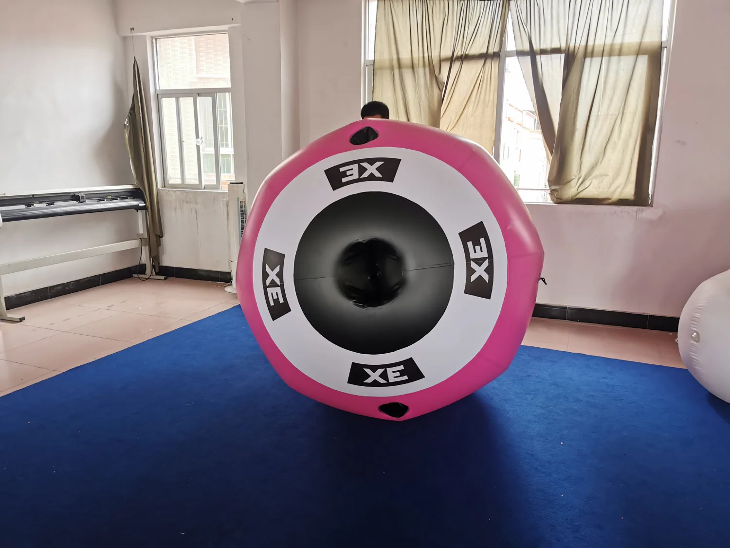 BeiLe Customize New pink PVC Inflatable Suit for Sales