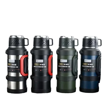 Large Capacity 72-Hour Vacuum Insulated Stainless Steel Thermos Flask Portable Jug for Kids for Car Outdoor Camping Home Use
