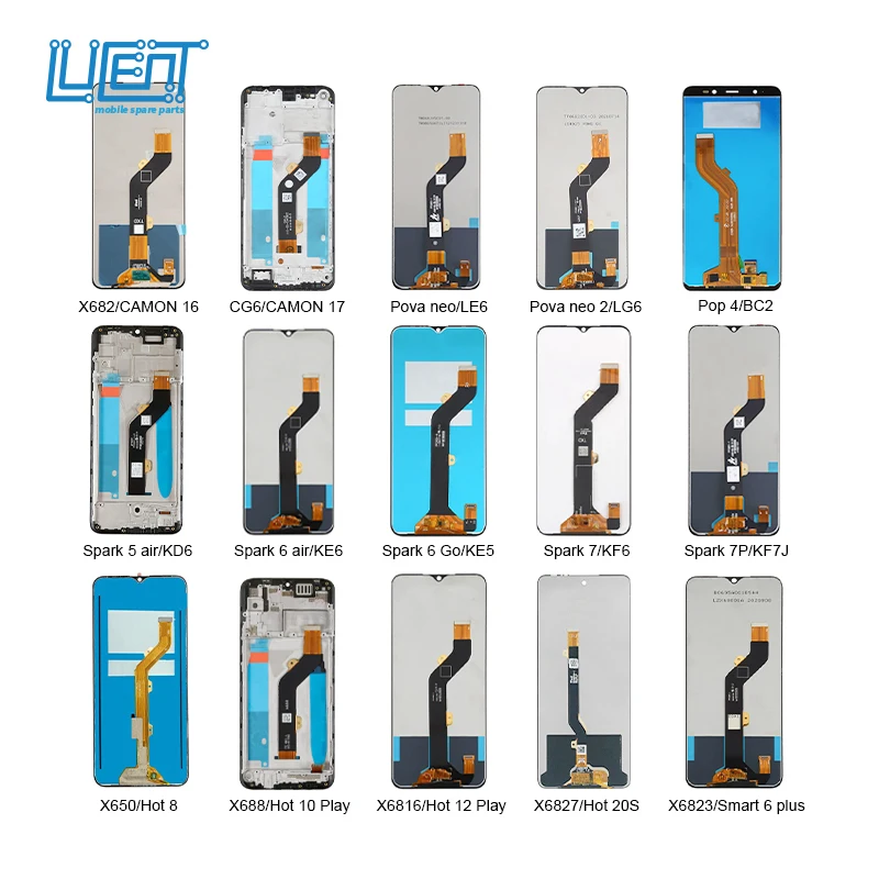 Factory Wholesale Display Lcd for Tecno Camon 20 Lcd for Tecno Camon 20 Pro Lcd for Tecno Camon 20 Screen Replacement