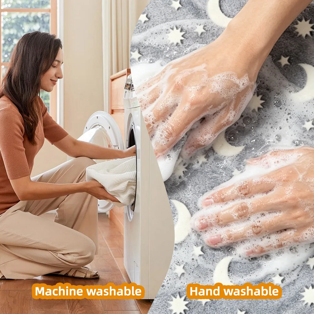 Winter Extra Thick Double Blanket Autumn Winter Style Plush Self-heati - product detail 6