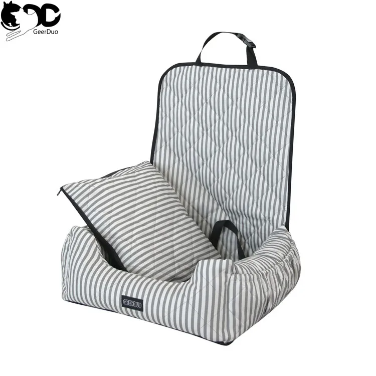 GeerDuo Pet Съемная моющаяся водонепроницаемая защита от царапин мягкая для собак дорожная кровать сиденье заднего и переднего