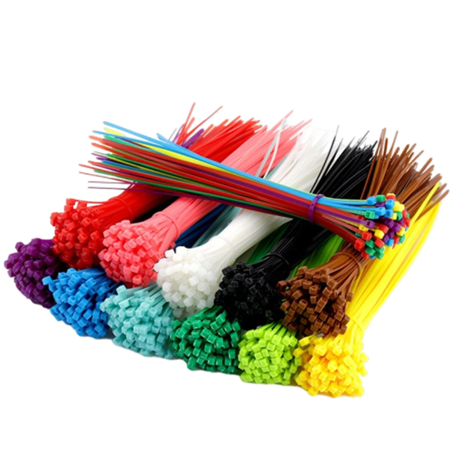 Exquisite Quality and Multi-colors Nylon Cable/Zip Ties for Bundling in Home