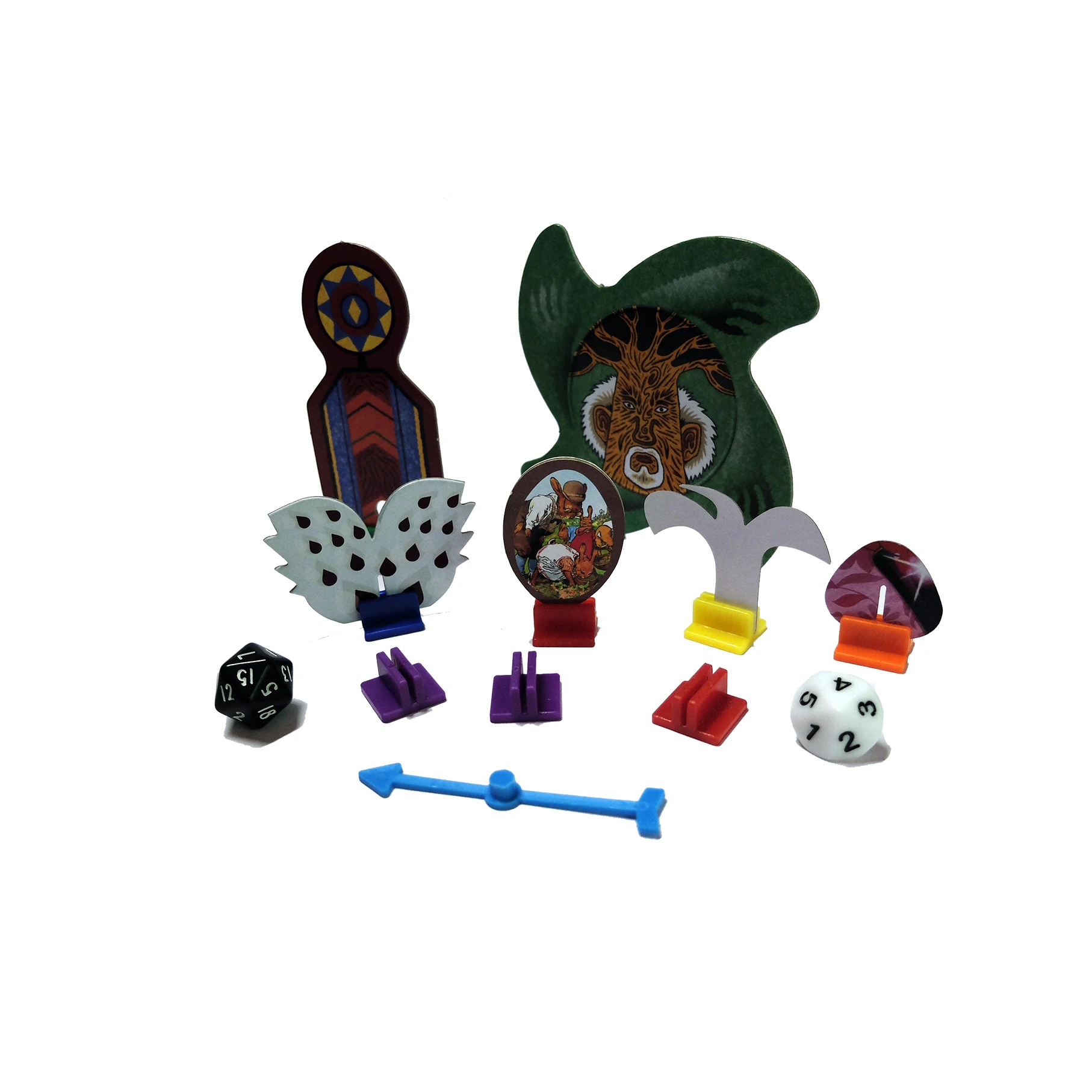 Разумная цена, портативные деревянные кубики по индивидуальному дизайну, пластиковые элементы настольной игры, миниатюры для настольной игры