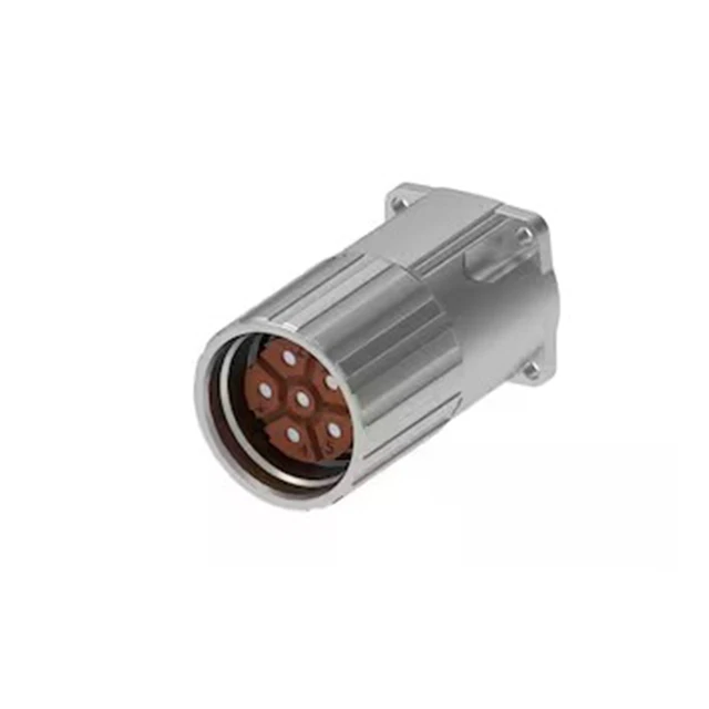 Connector Cable-to-Panel, Shell Size 23, Power,  Shielded, Metal, -20 to130 °C [-4 to 266 °F] BDFA107NN00000150000
