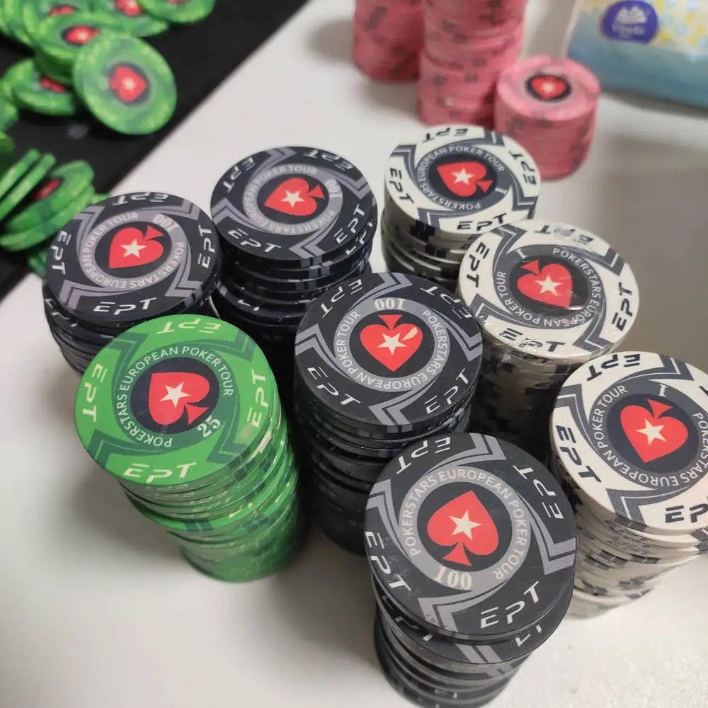 Factory Free Design Sample Low Moq 39mm 10g Ept/wpt Ceramic Texas Poker