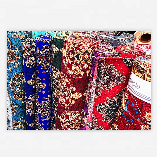 Changxing Factory Direct Sales Disperse 5D Printed Twill 100% Polyester Fabric for Uzbekistan Market