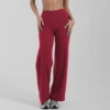 Leggings rojos con efecto destello