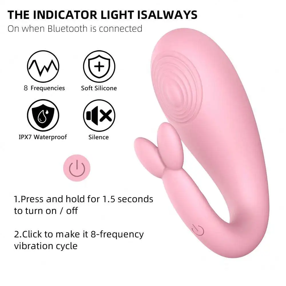 Smart App Wireless Bluetooth Remote Control G Spot Sex Toys For Women Vibrating Dildo Flamingo