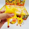 Porte-clés Poule qui pond des œufs en TPR, 9*6,5*3cm