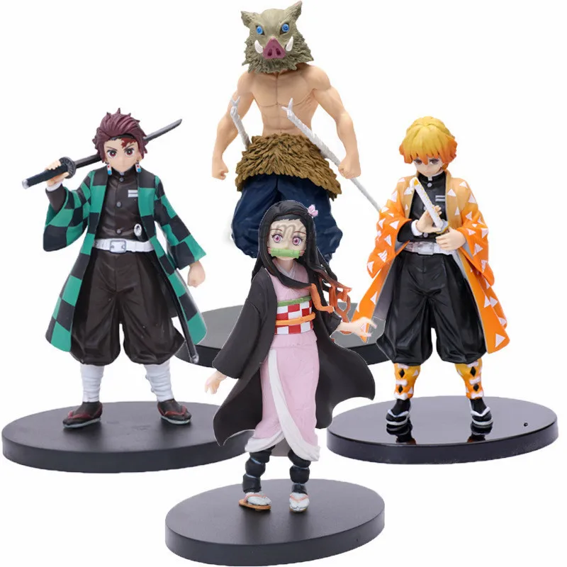 Buy Trunkin Demon Slayer Figures Chibi Small Action Figure Set of 5 Model  A 23 Inches Kimetsu no Yaiba Anime Figures Doll Toys Fan Collection  Gifts for Kids and Adults Online at