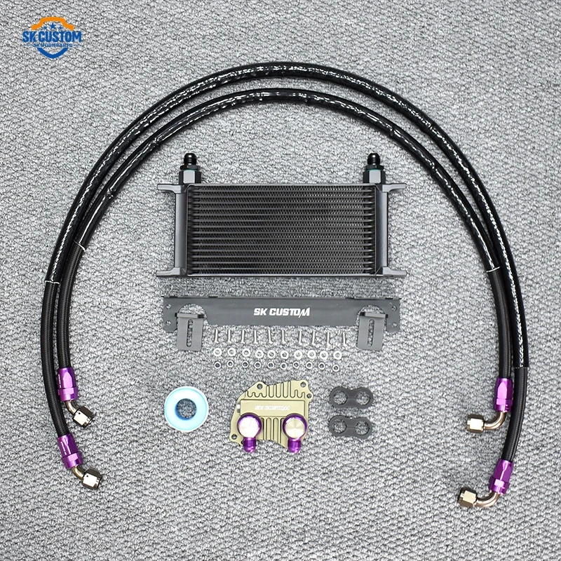 Engine Oil Coolant Kit For BMW 1 Series F20 N13 B16A High Power Oil Cooling Cooler
