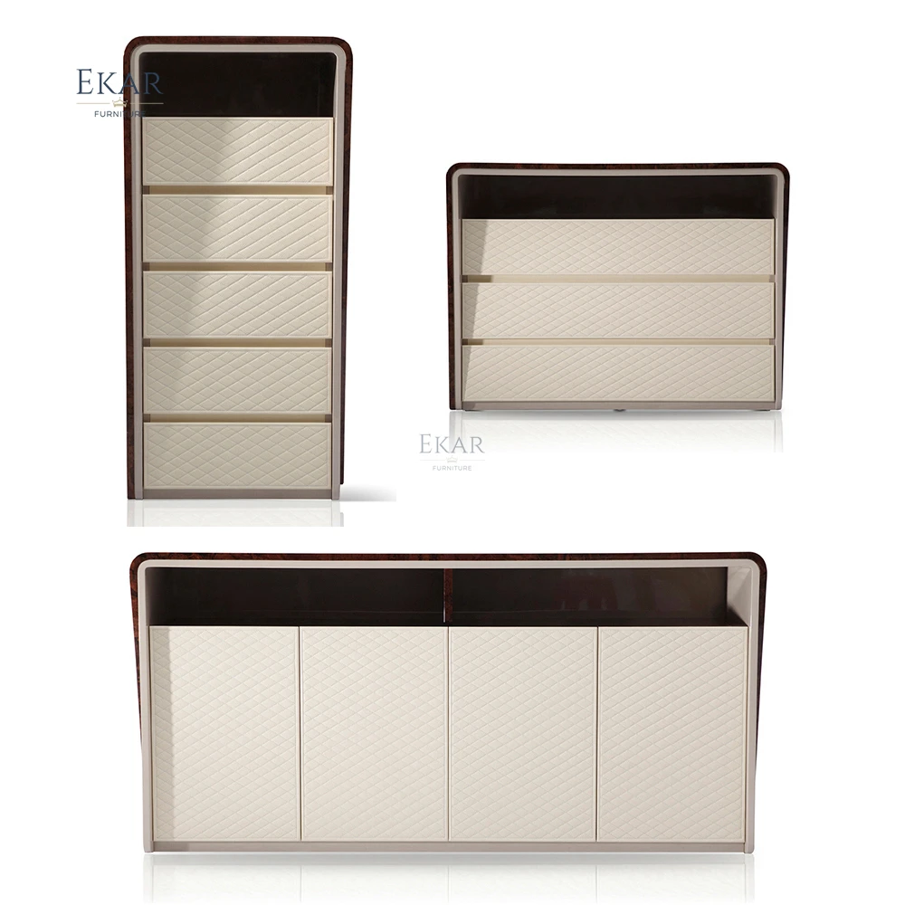 product contemporary cotton embroidered diamond pattern storage chest  stylish home organization-62