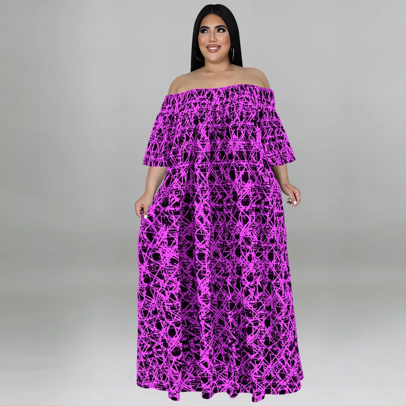 Robe Longue Dashiki Africain - Taille Unique Jusqu'au 56, Léger Et Ample - Parfait Pour L'été, La Plage Ou La Maison