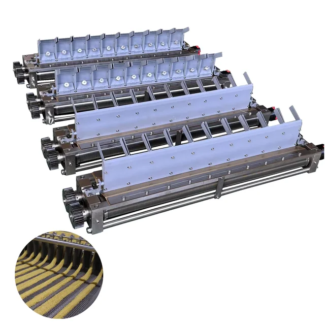Source Manufacturer Food Grade Custom Made Precise Burr-free Noodle Wave Maker for Instant Ramen Noodle Maker 2