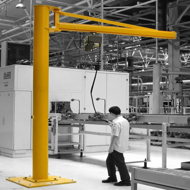 Column Pillar Type Remote Control 5 Ton 360 Degree Slewing Jib Crane