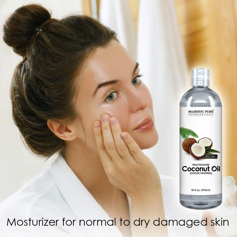 Aceite de coco extra virgen orgánico natural puro de 100% para