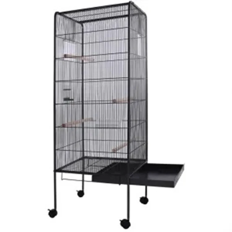 Picture of Metal Bird Aviary Parrot Cage Cockatiels Parakeets Animal Cage Bird ...