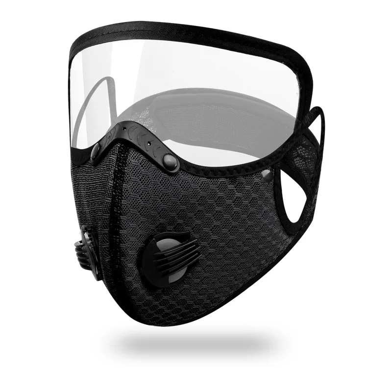 cycling half face mask outdoor sport face mask reusable with