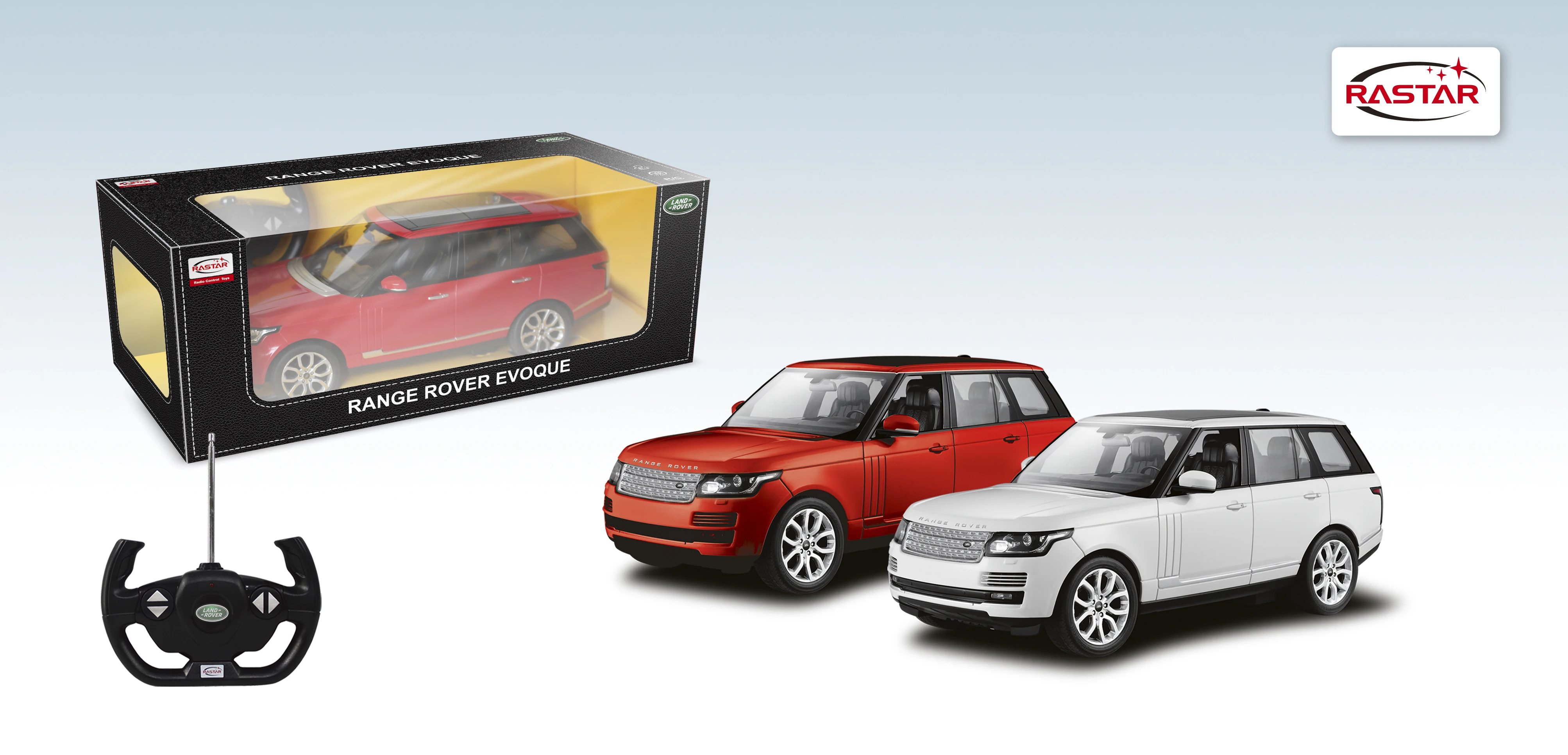 Rastar 49700 échelle 1:14 Land Rover Range Rover Sport R/C voiture en rouge 