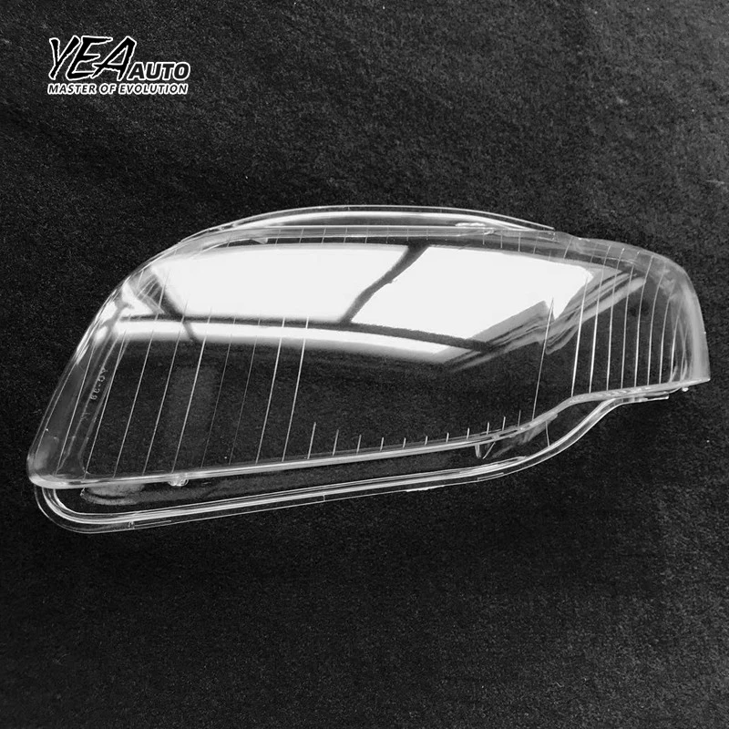 Replacement Car Headlight Cover Headlight Glass Lampshade Cover Lens Lamp for Audi A4 B7 Light Shade Lens Cover 2006 2007 2008