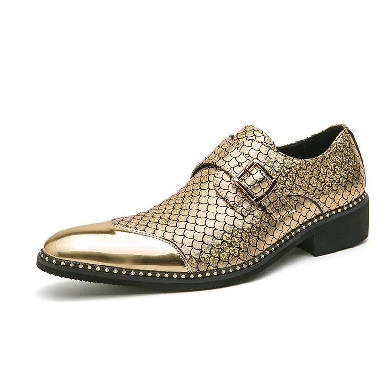 green emerald velvet dress OneDrop Handmade Men Dress Shoes Gold Crystals Suede Crafted Wedding Party Prom Loafers Gold / 17