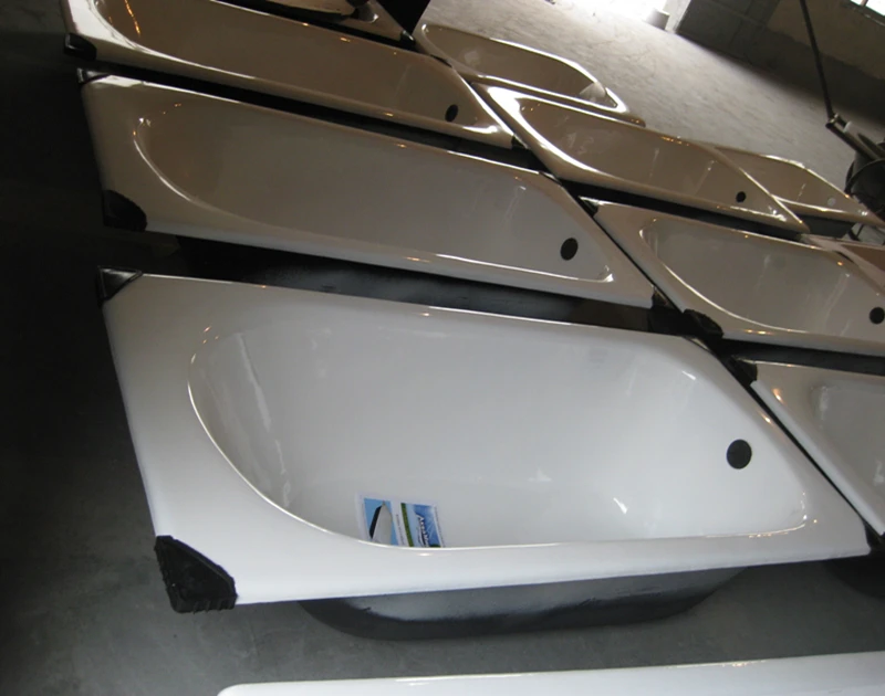 Best Design Square Drop In Cast Iron Bathtub Polished No Enameled Rough In For Wholesale