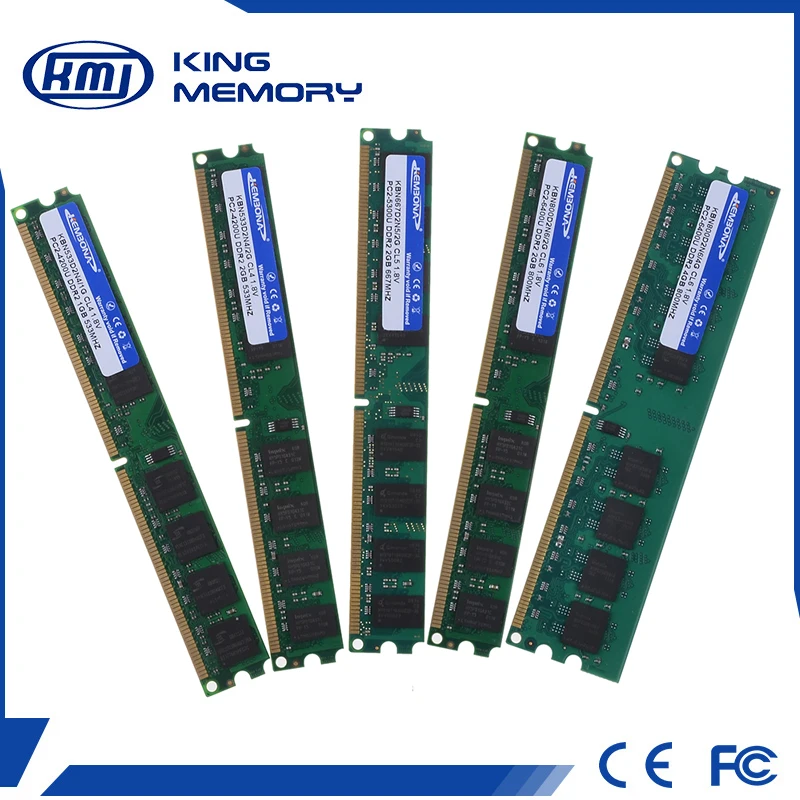 DIMM 2GB 4GB RAM DDR2 800MHZ PC2-6400U for Intel+AMD