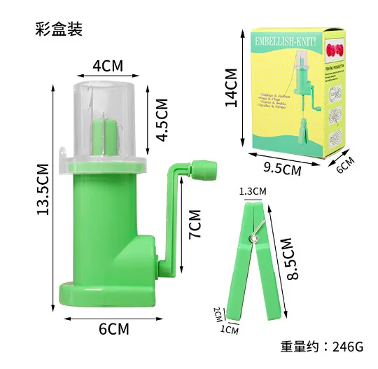 Creative Knitting Machine for Hand Knit Loom Spool Bracelet Weaving Sewing Accessories Tricotin Machine