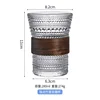 Beaded bamboo set waist cup