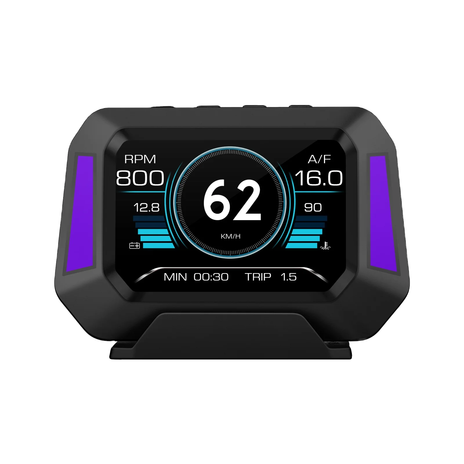 P21 HUD Head up Display Car Tester on Board Computer Clock Slope Meter GPS Speedometer OBD2 Diagnostic Tools