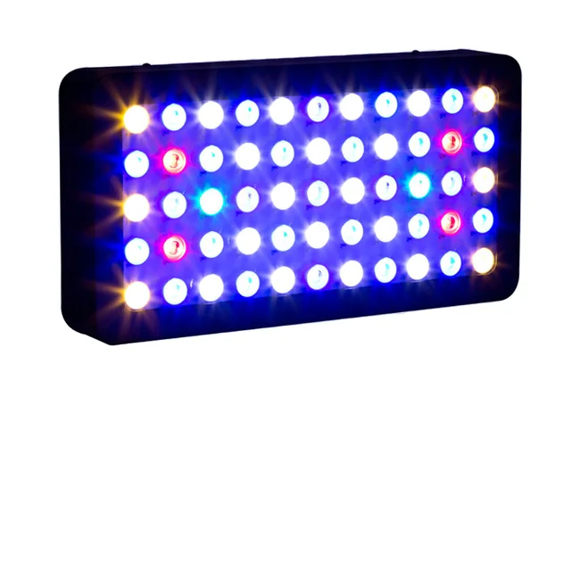 Chinese Intelligent 165W Wifi-Controlled Coral Reef LED Aquarium Light Marine Grow Lights for Saltwater Fish Tank Rohs Compliant