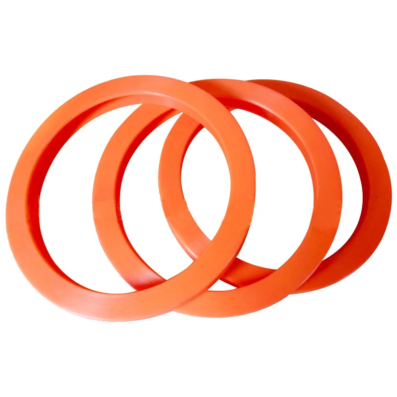 Custom Soft Color Small Band 30a Heat Resistant Diameter 6cm Red Silicone  Rubber Seal O Rings for Car Steering Wheel Cover