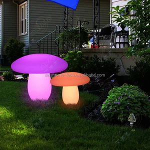Outdoor Waterproof LED Lighting for Landscape & Lawn Decor Mushroom Floor LED Lights for Christmas Halloween Holiday Decorations