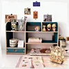A37 Morandi Heart-Shaped Bookshelf