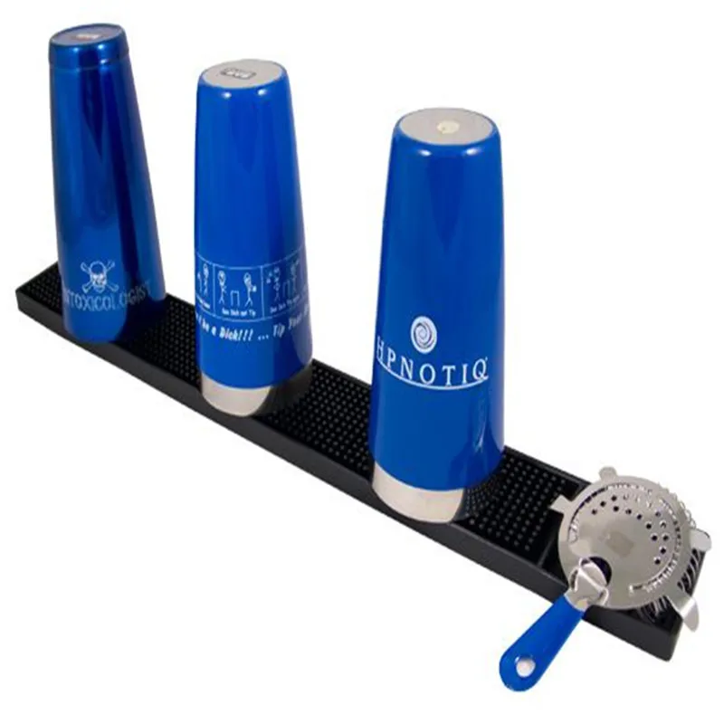 Direct Stock Sale PVC Cocktail Bar Mat for Home Bar Accessories