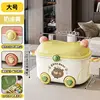 Grande taille 1 pièce jaune crème