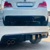 E82 E88 Gloss Black