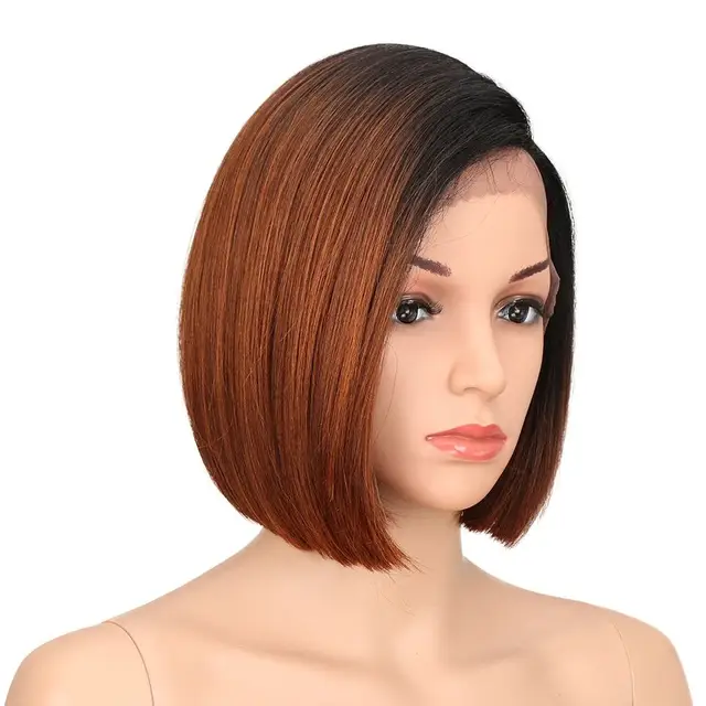 Noble Hair Wholesale Ombre Blond Hair Wig Cheap bob Wigs with Lowest Price Synthetic Hair Wigs for Women
