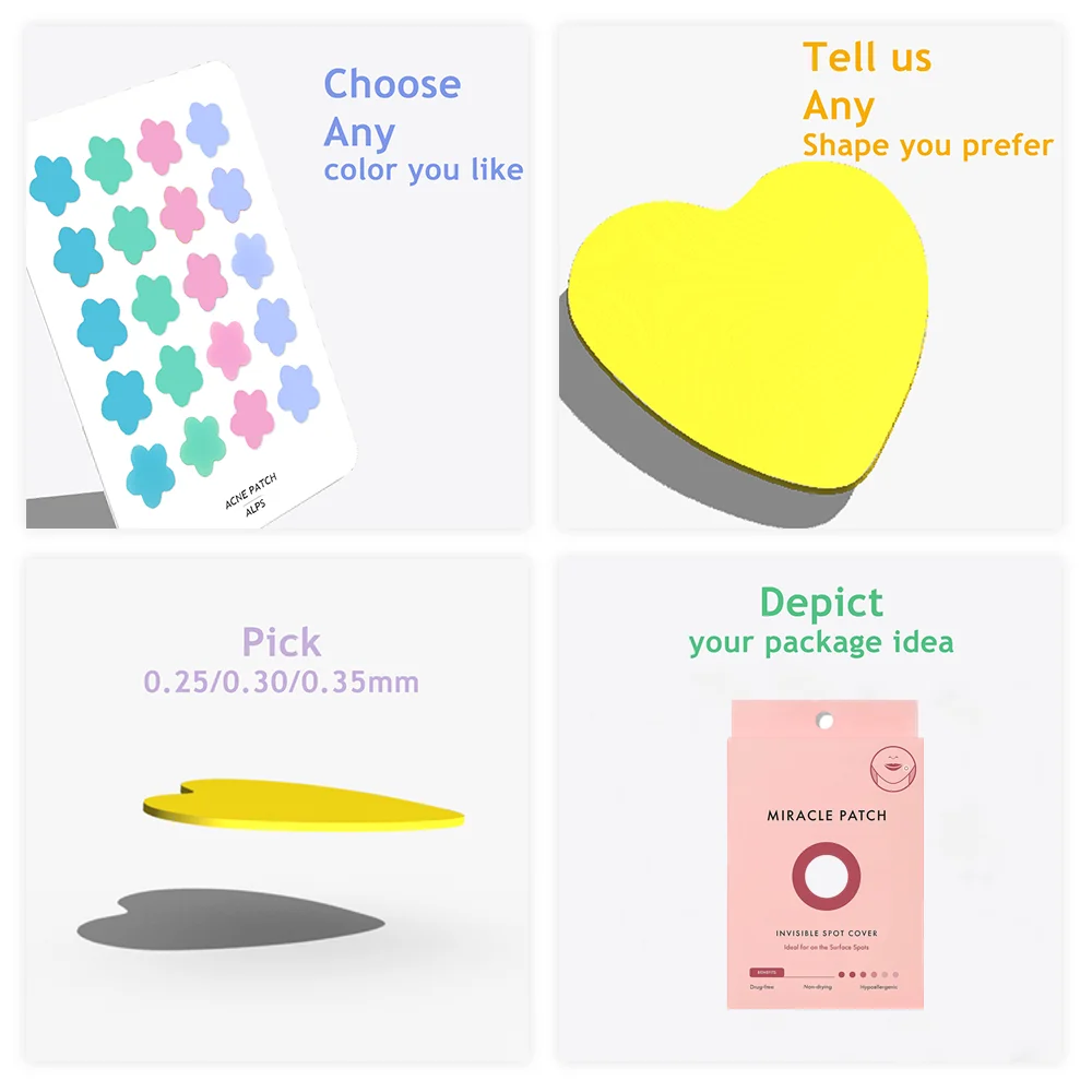 Starface Hydrocolloid Acne Pimple Patch With Mirror Box Star Shape Acne