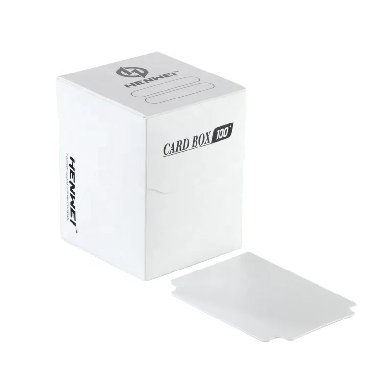 Профессиональная сделанная на заказ однотонная вместительная из полипропилена игровая карточная