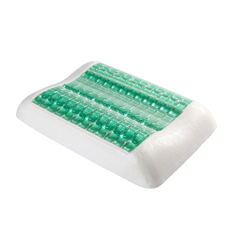 High Quality Sleeping Soft Breathable Summer Butterfly Memory Foam Neck Thick Cooling Gel Pillow