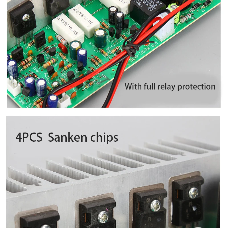 Oem Odm 350w Mono Amplifier Board Subwoofer High Power Diy Finished Music Sound Speaker