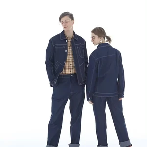 High Visibility Reflective Anti-Static Breathable Flame-Retardant Safety Coverall with Cargo Pocket Heavy Duty Workwear