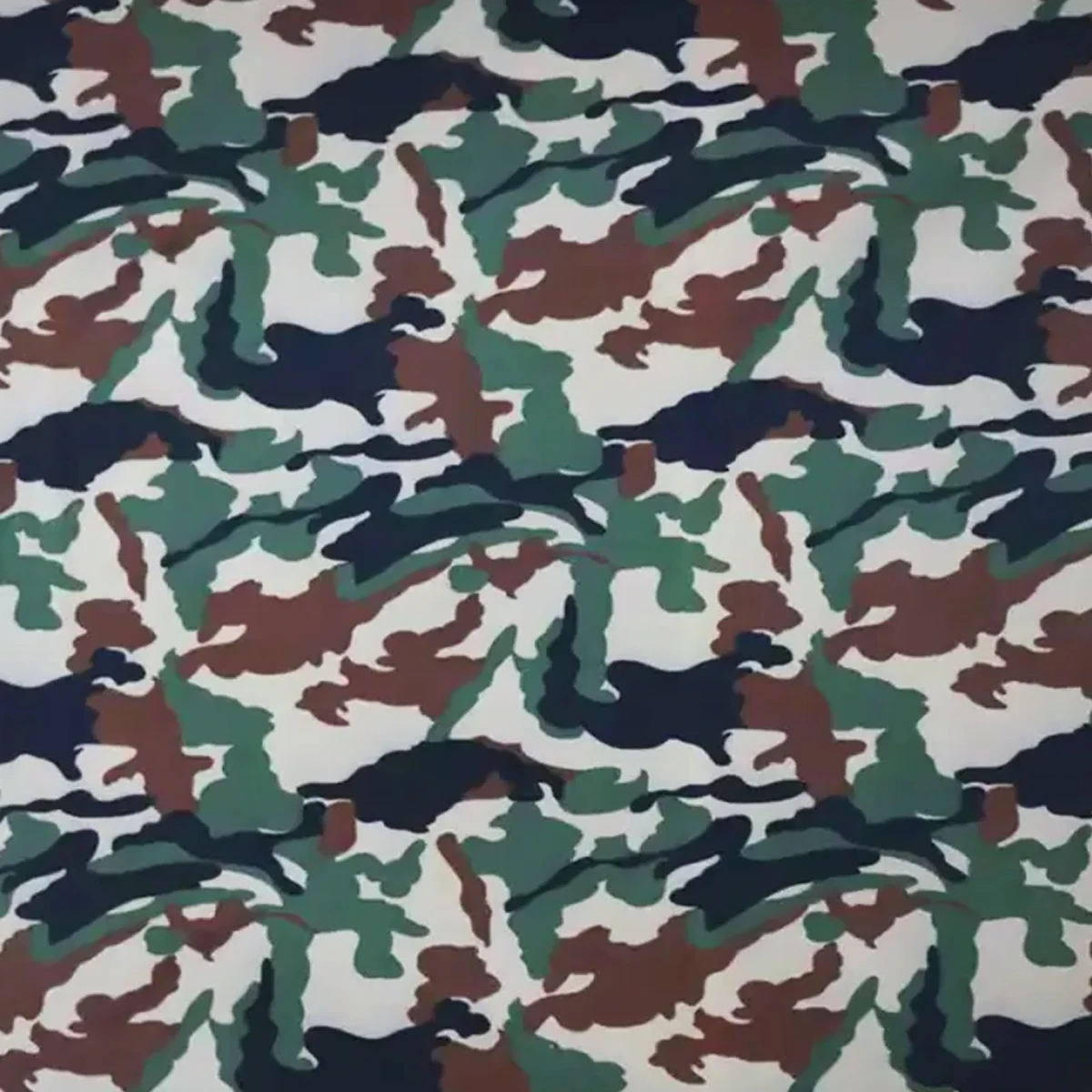 Фабричная Полиэстеровая хлопковая полиэфирная непальская камуфляжная ткань для